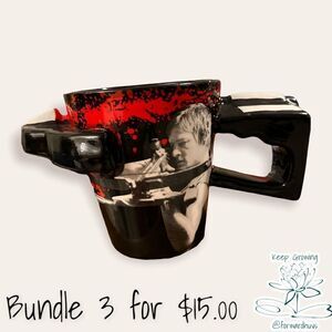 Walking Dead Mug with Crossbow Handle